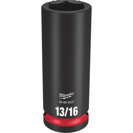 Milwaukee Tool SHOCKWAVE Impact Duty 1/2 Drive 13/16  Deep 6 Point Socket