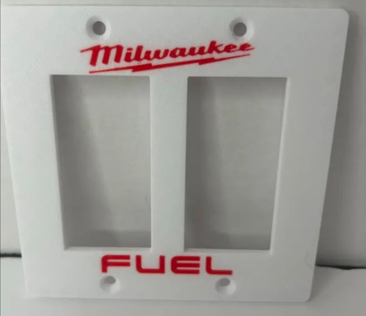 Oversized  Wall Outlet And Switch Covers Heavy Duty Decorator Plate DOUBLE