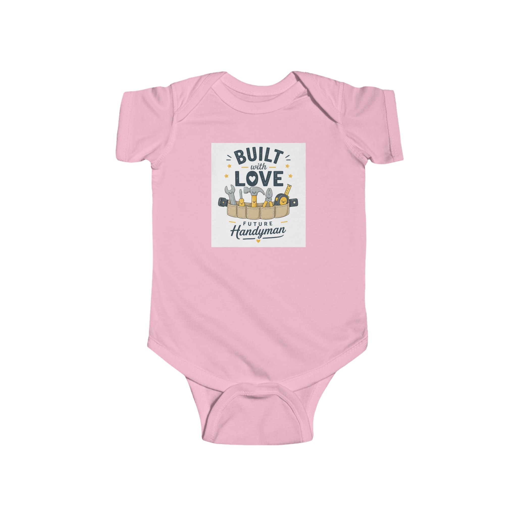 Built With Love Infant Fine Jersey Bodysuit For Newborns