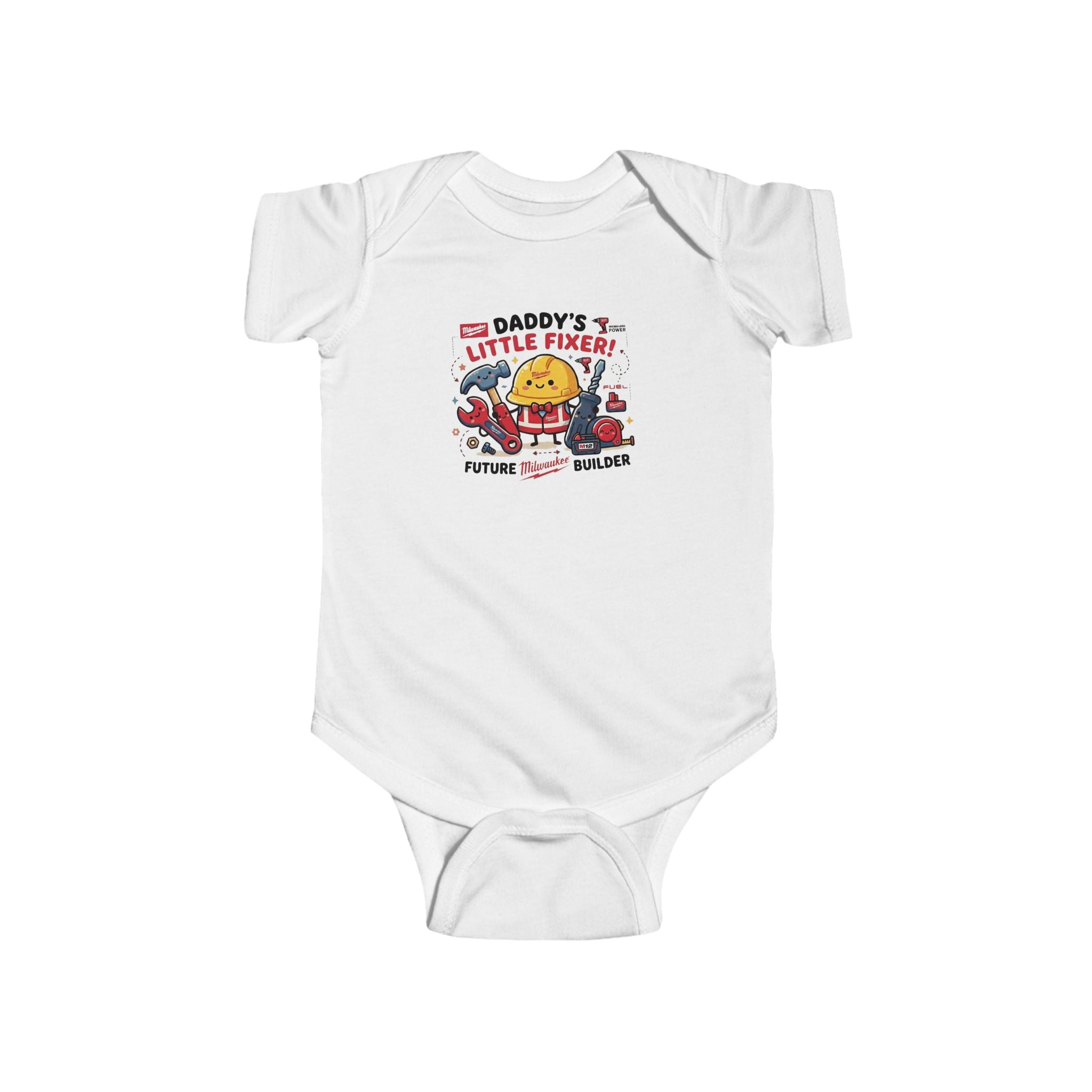Daddys Little Fixer Infant Fine Jersey Bodysuit Gift For Newborn