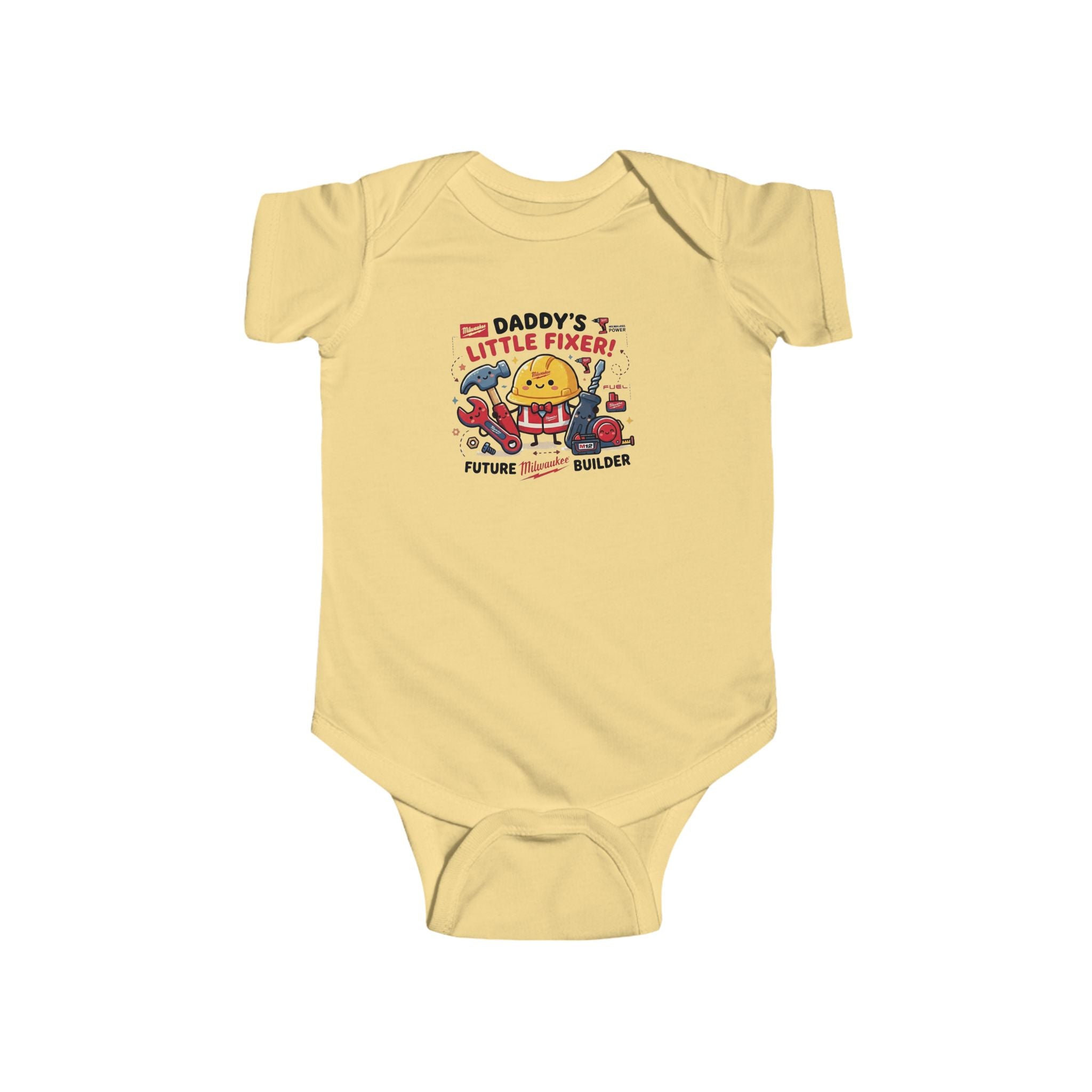 Daddys Little Fixer Infant Fine Jersey Bodysuit Gift For Newborn