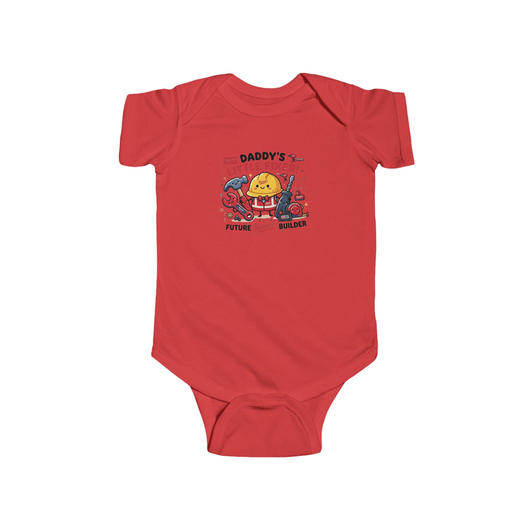 Daddys Little Fixer Infant Fine Jersey Bodysuit Gift For Newborn