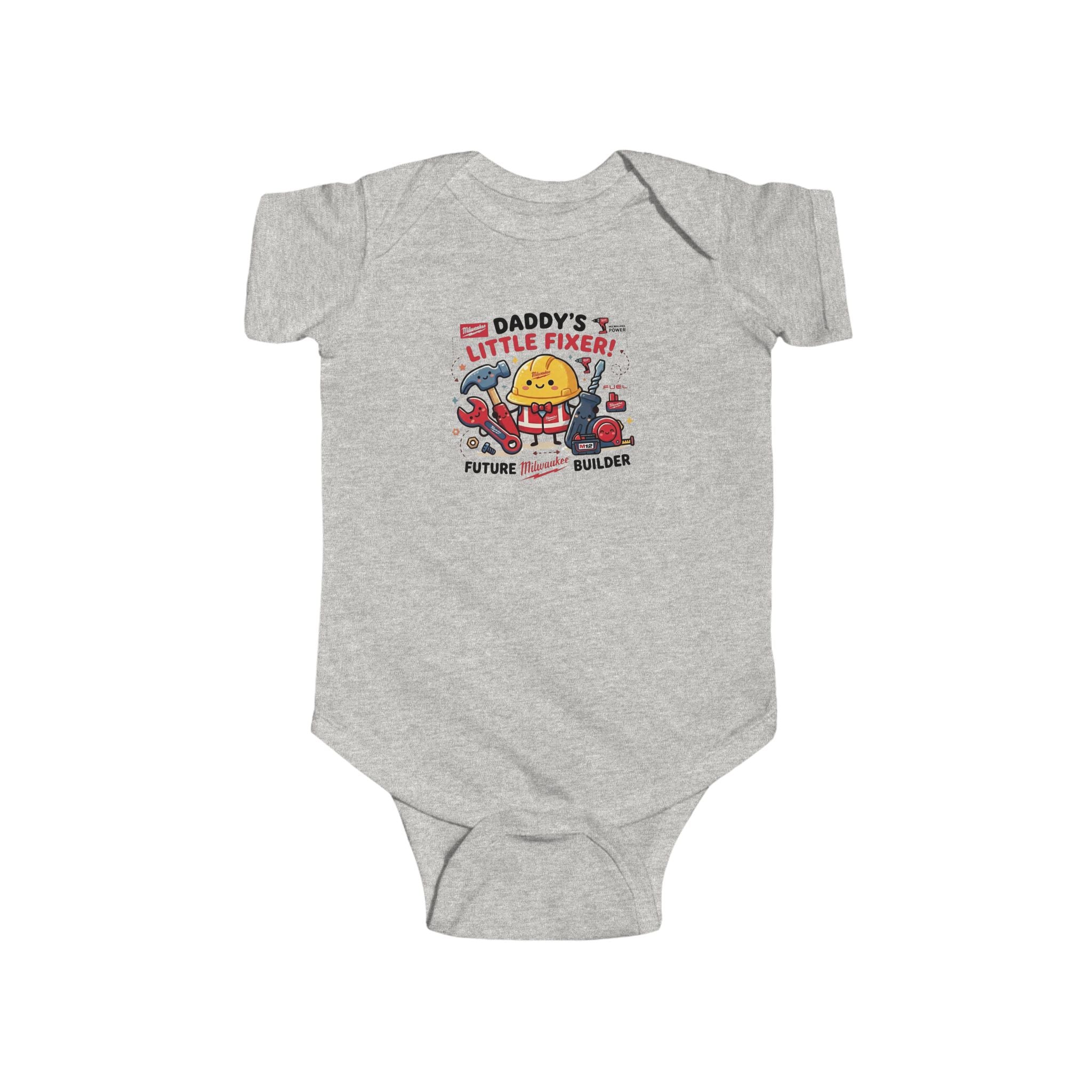 Daddys Little Fixer Infant Fine Jersey Bodysuit Gift For Newborn