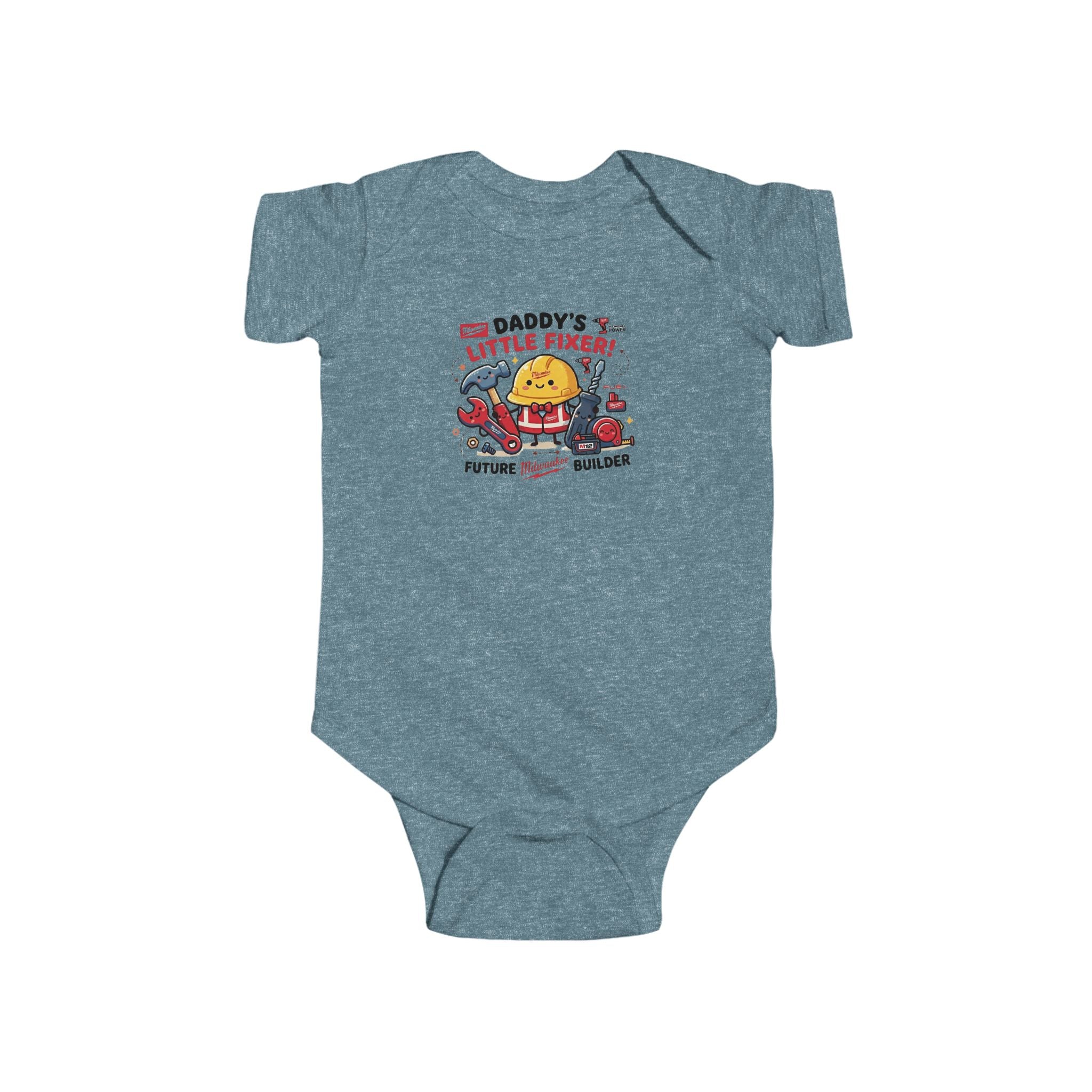 Daddys Little Fixer Infant Fine Jersey Bodysuit Gift For Newborn