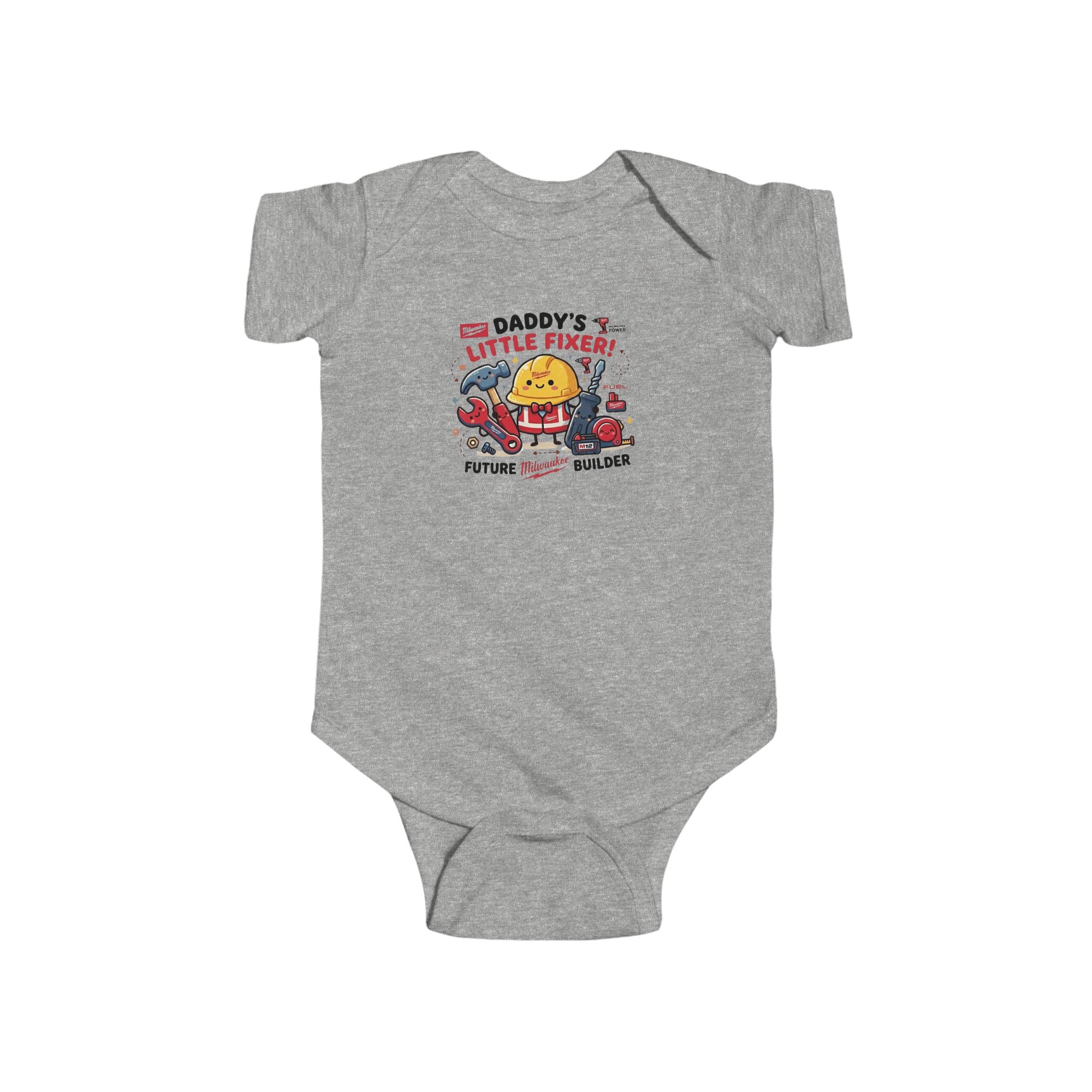 Daddys Little Fixer Infant Fine Jersey Bodysuit Gift For Newborn
