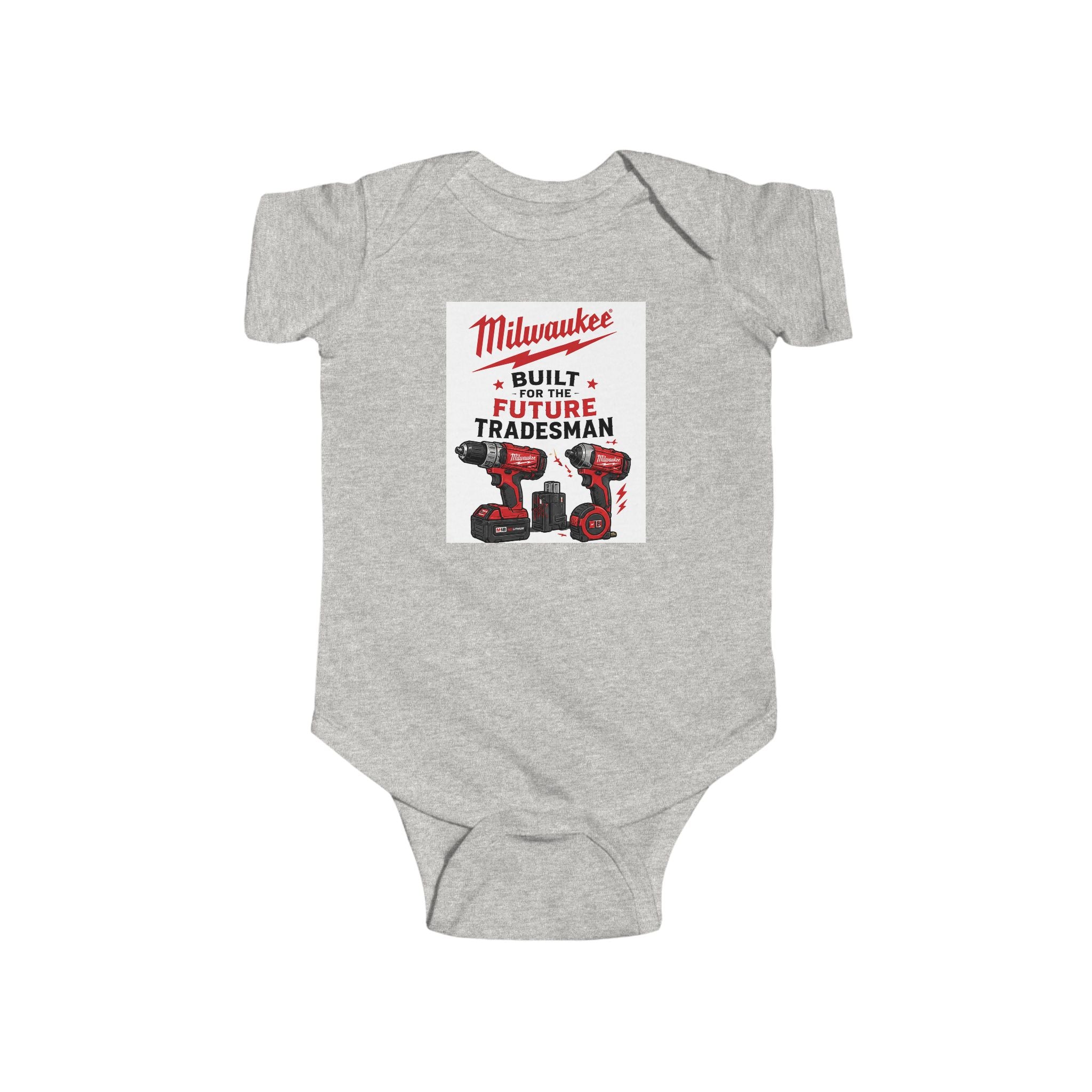Built For The Future Tradesman Infant Fine Jersey Bodysuit