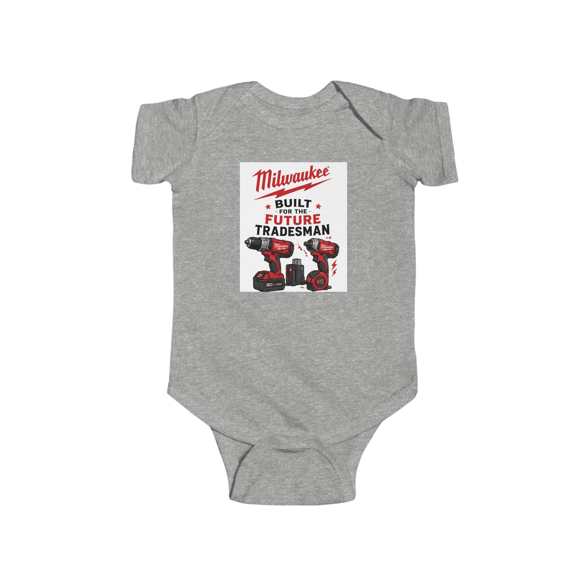 Built For The Future Tradesman Infant Fine Jersey Bodysuit