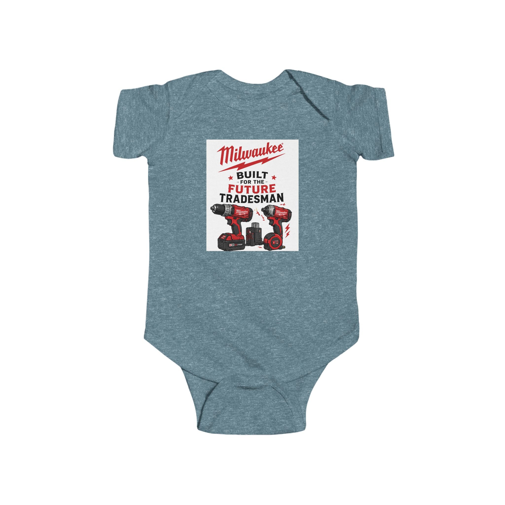 Built For The Future Tradesman Infant Fine Jersey Bodysuit