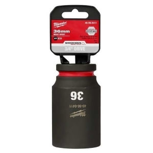 Milwaukee Tool Deep Impact Socket,Steel,36 mm 49-66-6411 - All