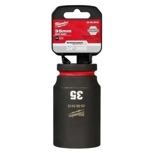 Milwaukee Tool Deep Impact Socket,Steel,35 mm 49-66-6410 - All