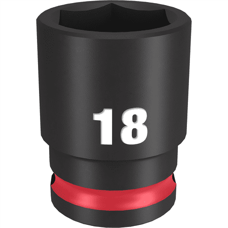 Milwaukee Tool SHOCKWAVE Impact Duty 3/8 Drive 18MM Standard 6 Point Socket