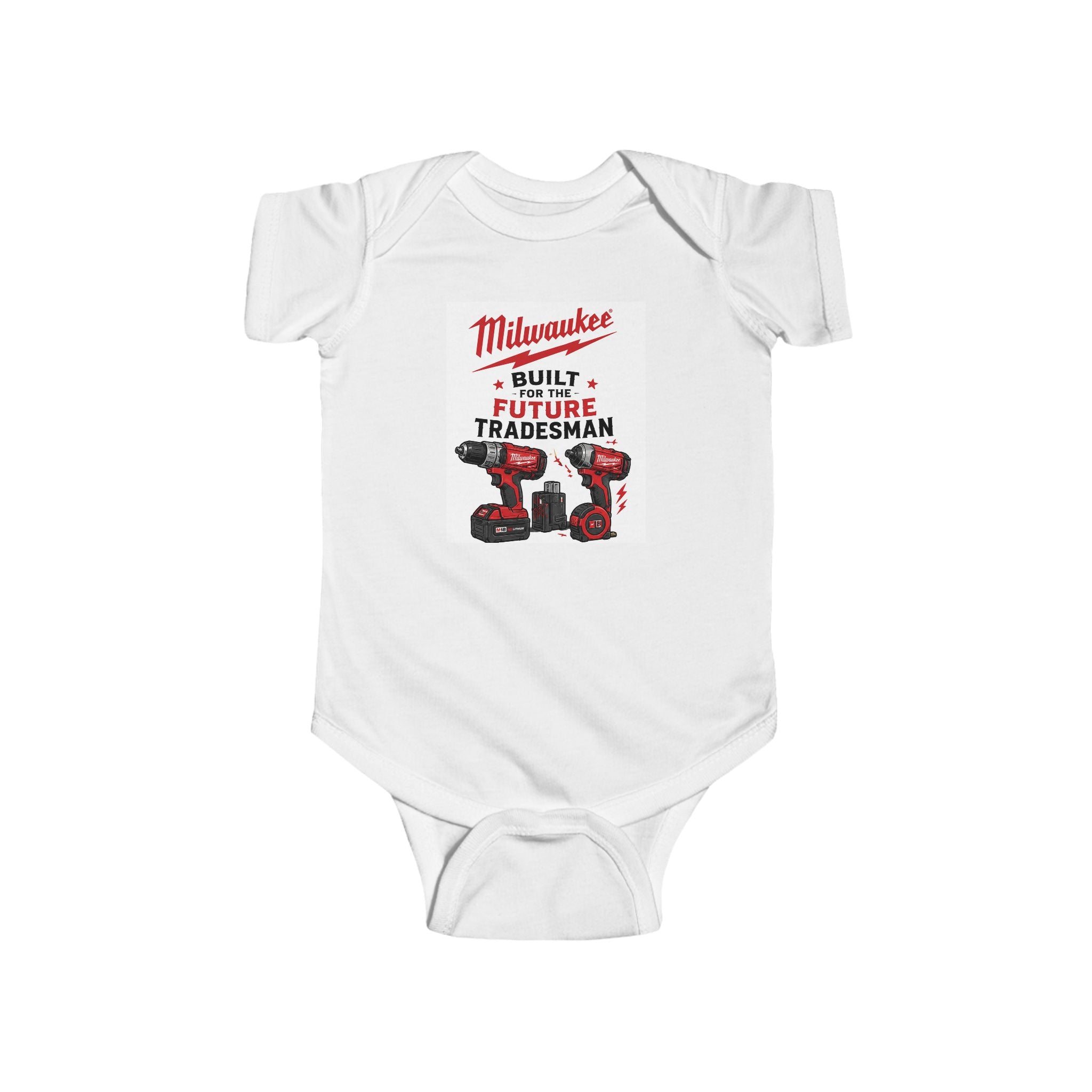 Built For The Future Tradesman Infant Fine Jersey Bodysuit