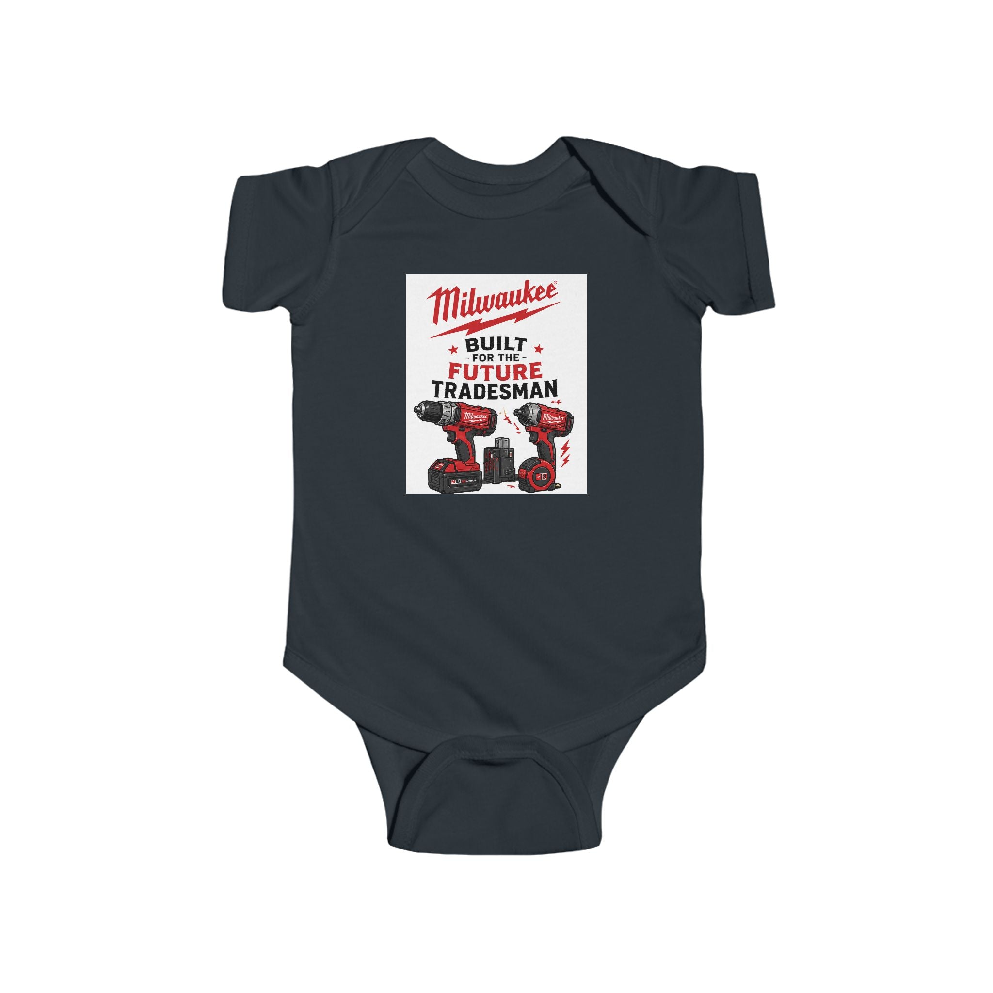 Built For The Future Tradesman Infant Fine Jersey Bodysuit