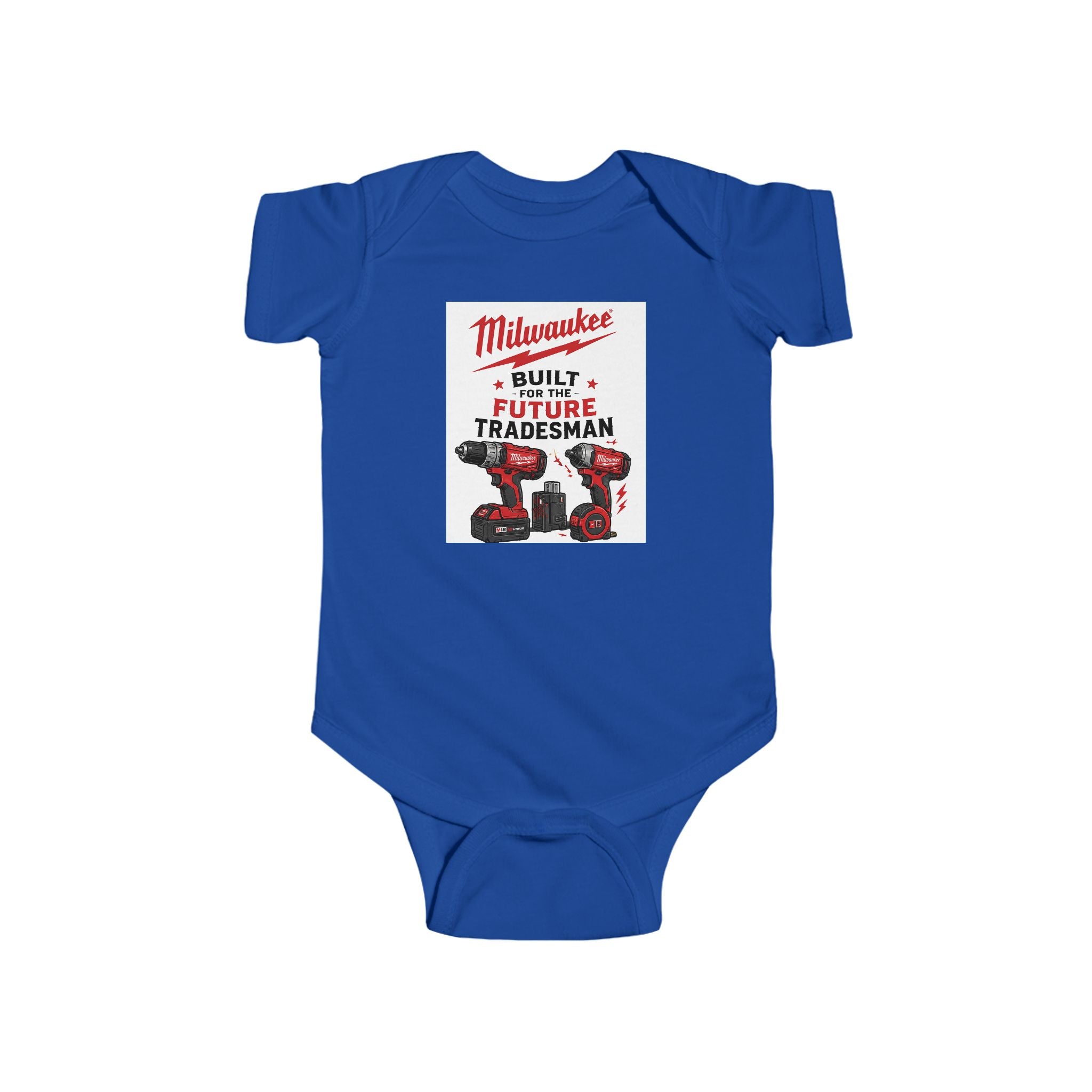 Built For The Future Tradesman Infant Fine Jersey Bodysuit