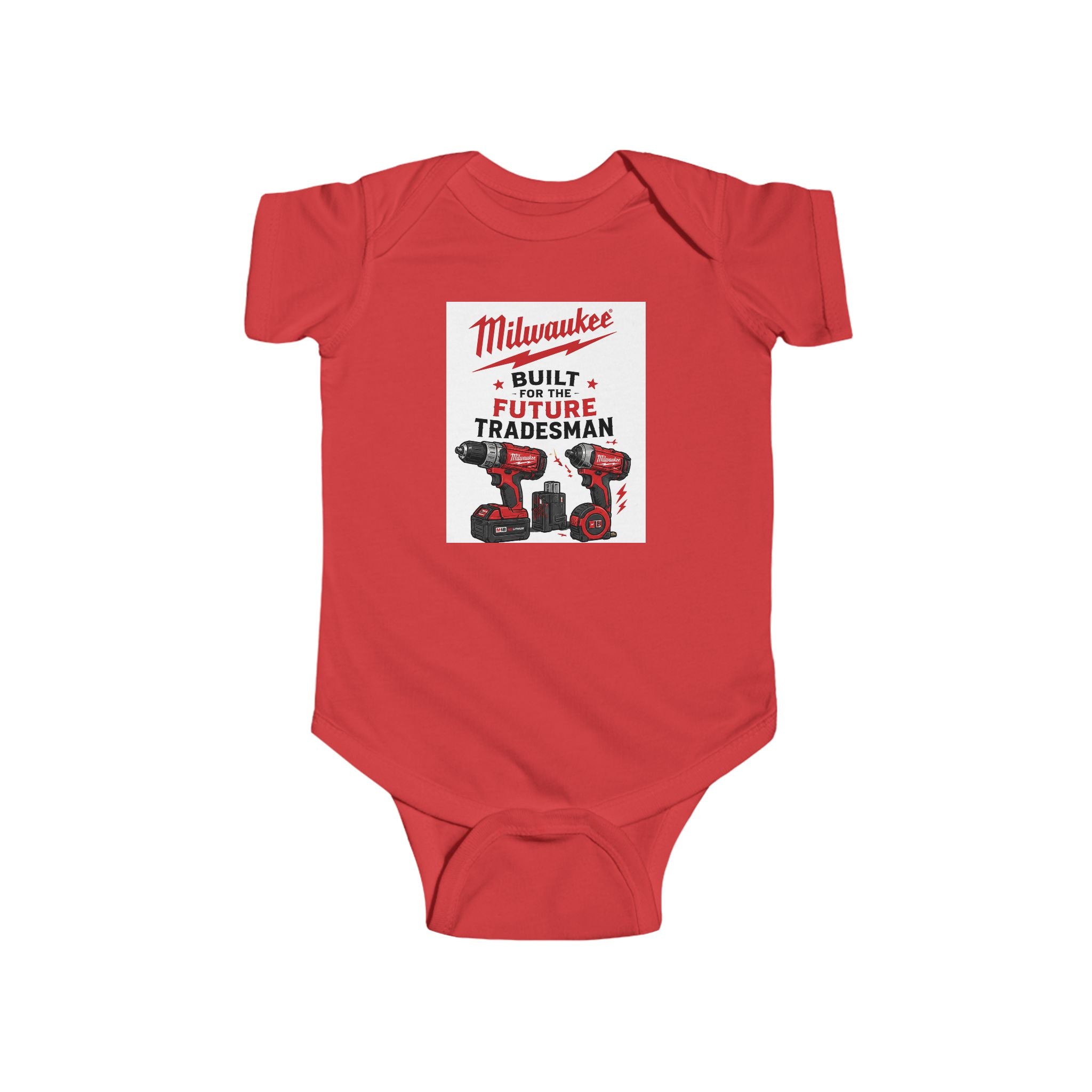 Built For The Future Tradesman Infant Fine Jersey Bodysuit