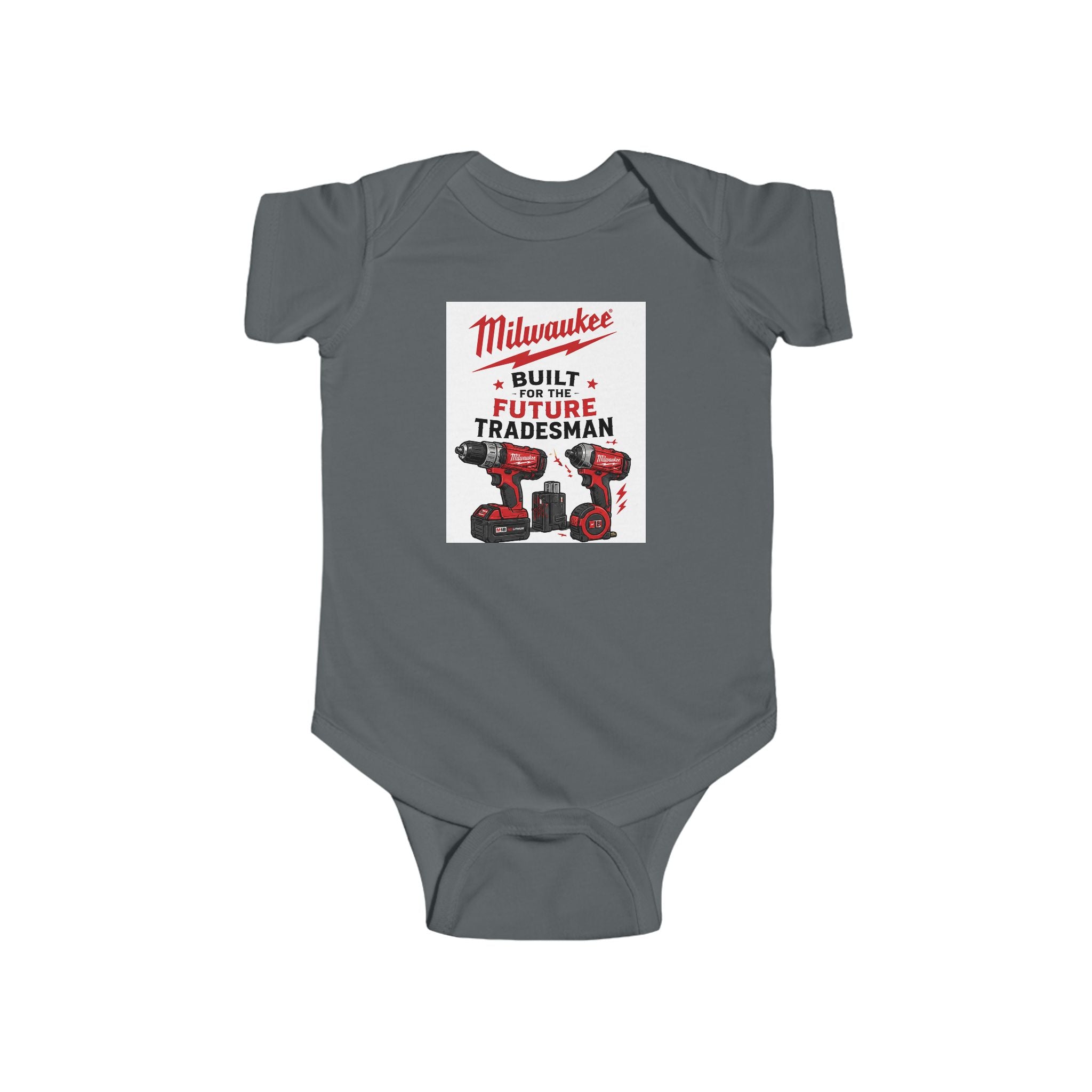 Built For The Future Tradesman Infant Fine Jersey Bodysuit