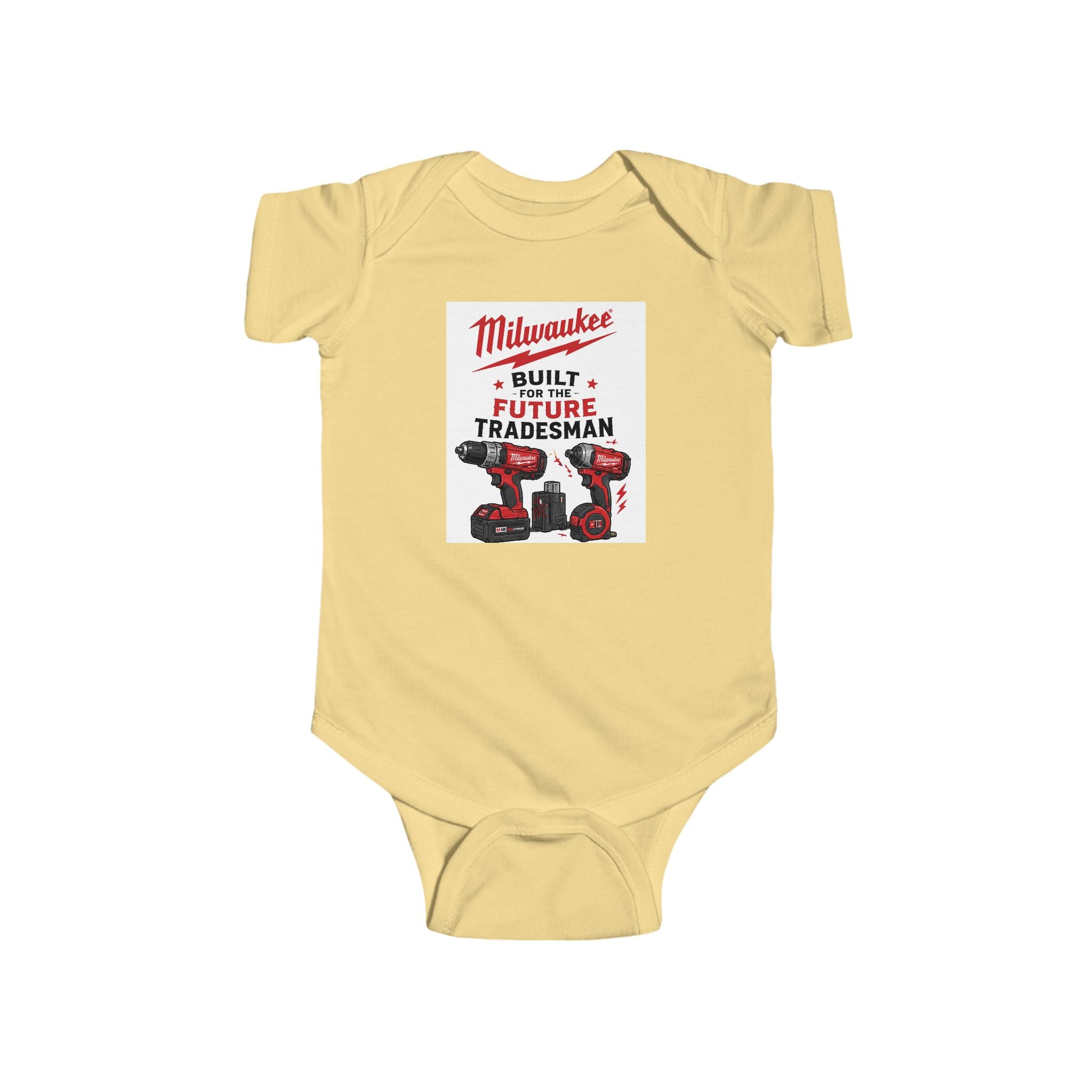 Built For The Future Tradesman Infant Fine Jersey Bodysuit