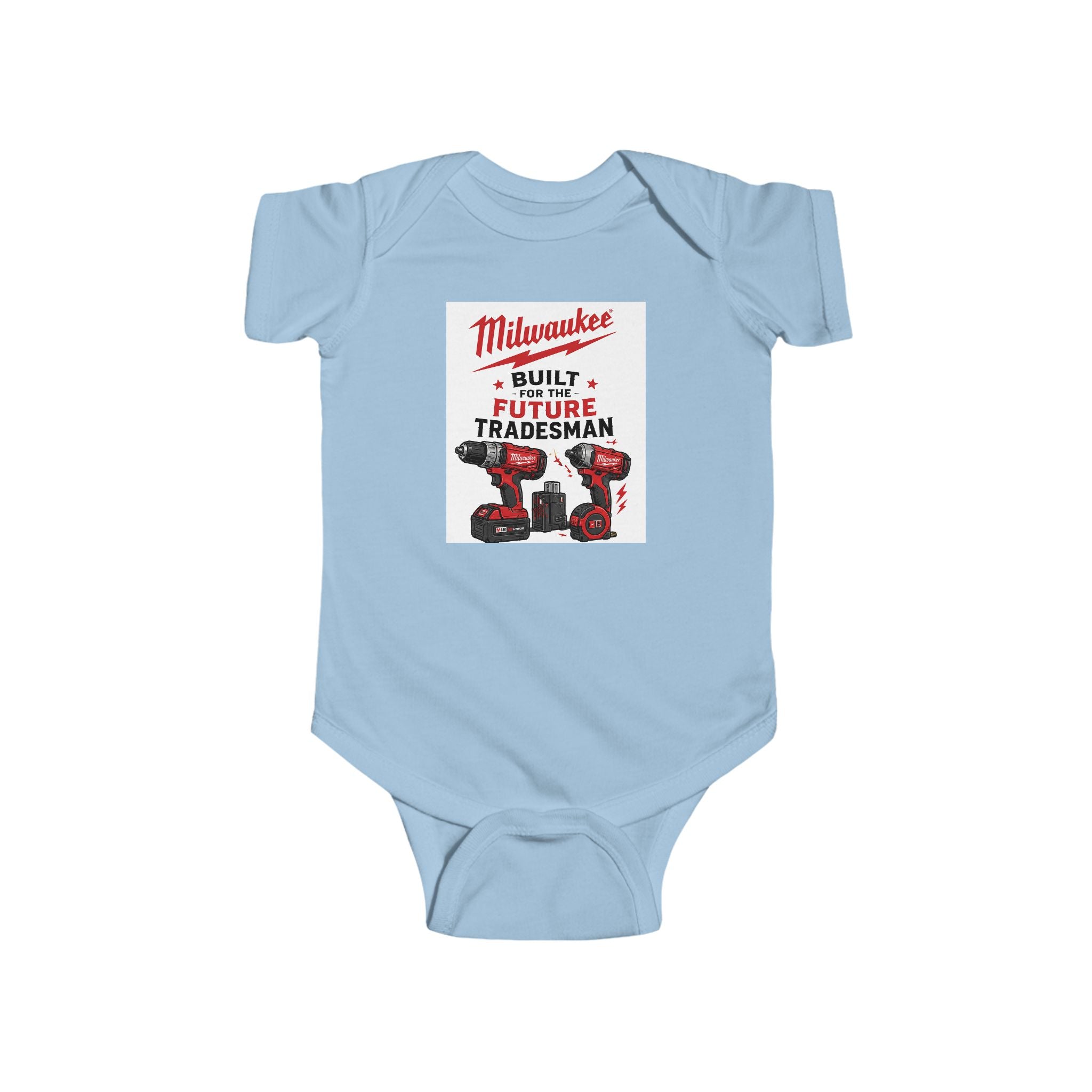 Built For The Future Tradesman Infant Fine Jersey Bodysuit