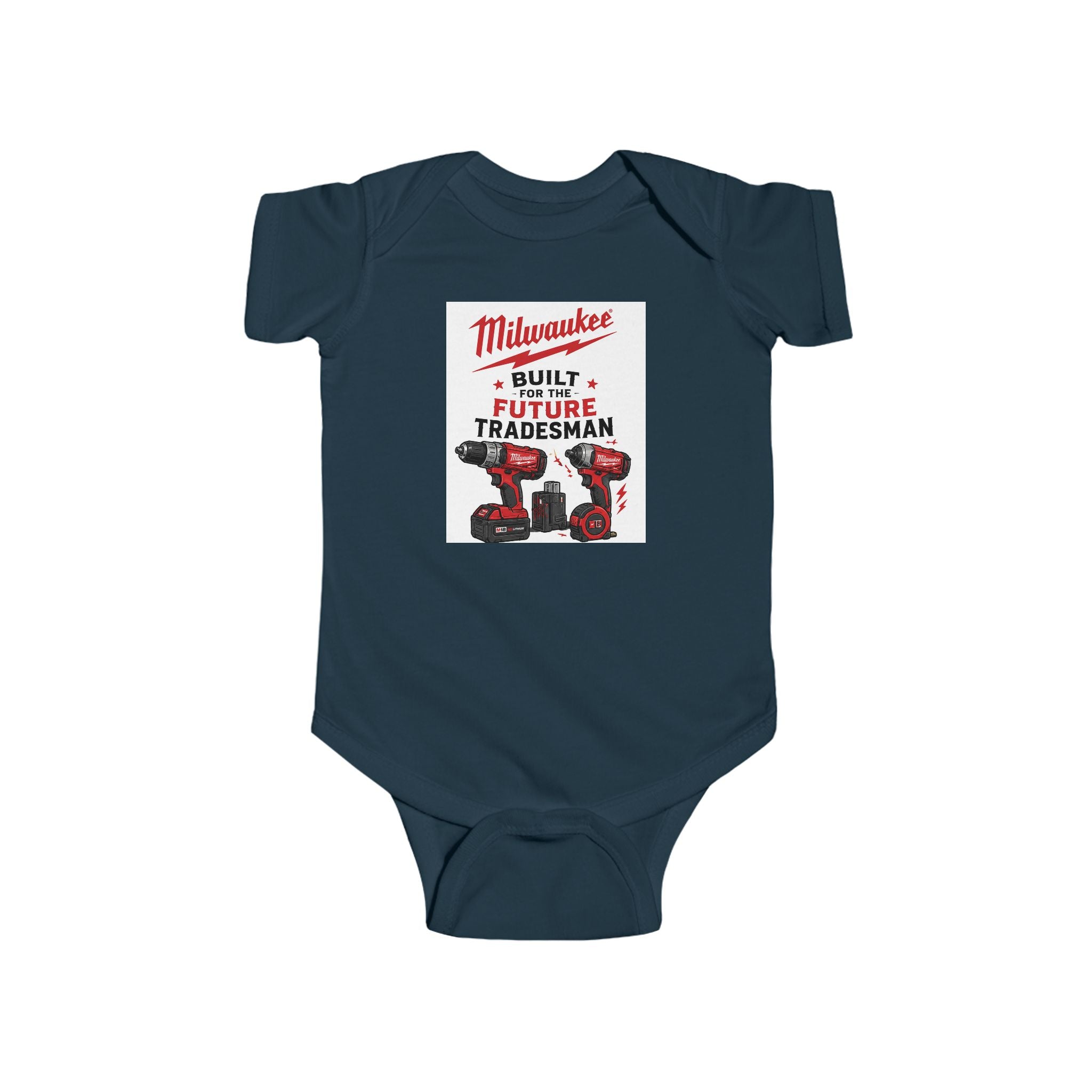 Built For The Future Tradesman Infant Fine Jersey Bodysuit