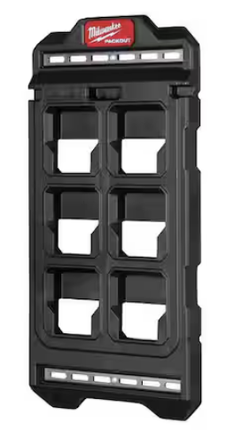 Milwaukee 20 in. x 10.25 in. Wall Plate in Black
