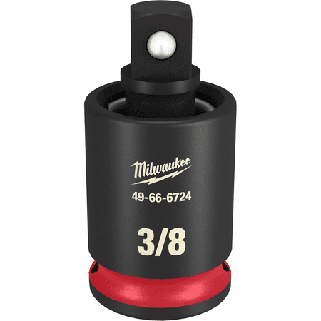 Pack of 1  Milwaukee 49-66-6724 Shockwave Impact Duty Universal Joint 3/8  Drive