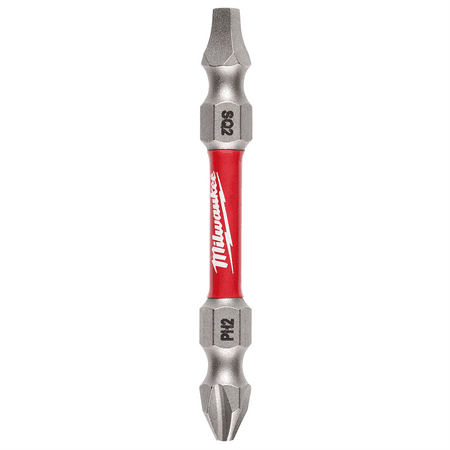Milwaukee Tool SHOCKWAVE PH2/SQ2 ImpactDouble Ended Bit