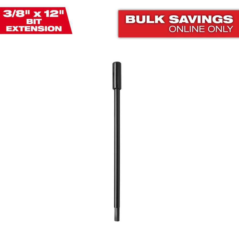 Milwaukee 12 in. x 3/8 in. Bit Extension for Selfeed Bits and Hole Saws