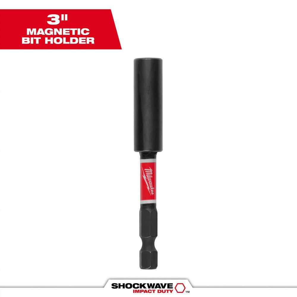 MILWAUKEE ELECTRIC TOOL 48-32-4503 Shockwave Bit Tip Holder Mag 3 In