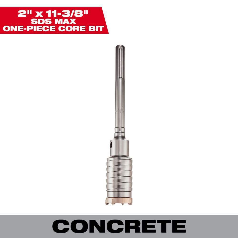 2  Diam  SDS-Max Shank  Carbide-Tipped Rotary & Hammer Drill Bit