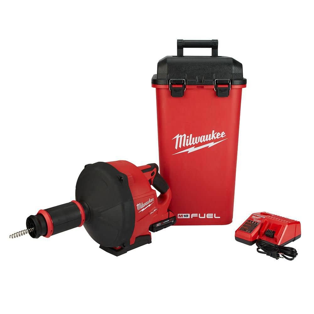 Milwaukee 2772A-21 M18 FUEL Drain Snake with CABLE DRIVE Kit