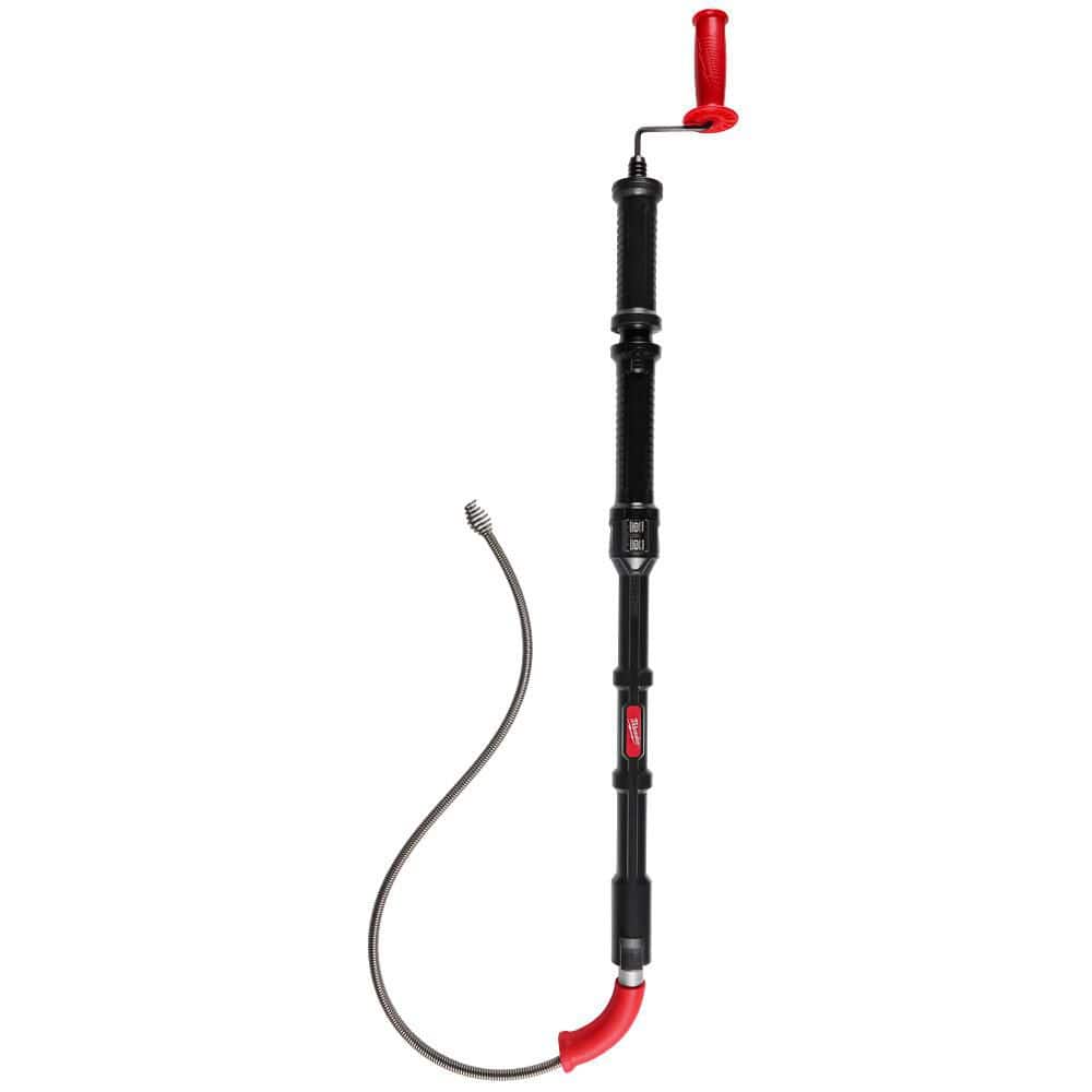 Milwaukee 49-16-3576 Trap Snake 6 ft. Toilet Auger Plumbing Drain Snake