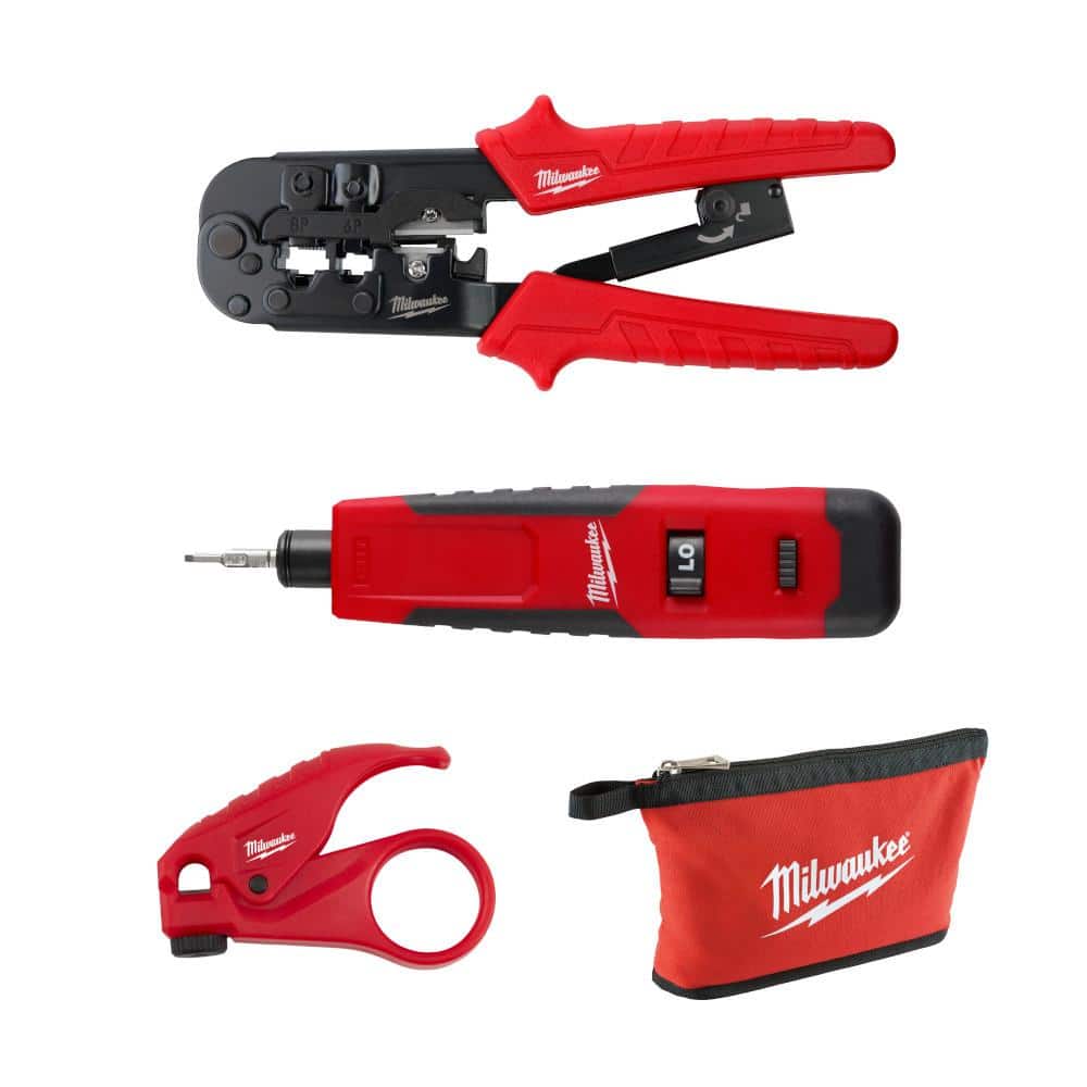 Milwaukee Tool Twisted Pair Install Kit