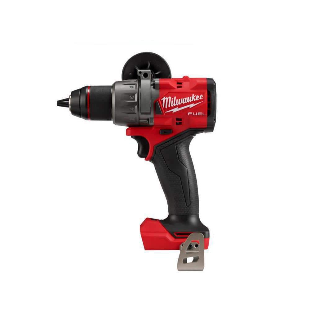 Milwaukee M18 FUEL 1/2  Hammer Drill Driver – Compact  High-Power  Brushless  Cordless Drill 2904-20 (Bare Tool)