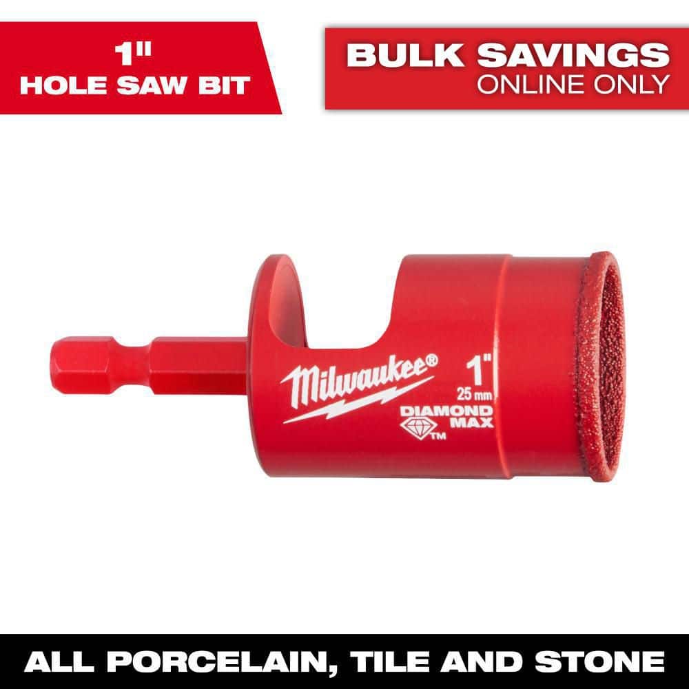 MILWAUKEE ELEC TOOL Diamond Plus Hole Saw  1-In. 49-56-0517