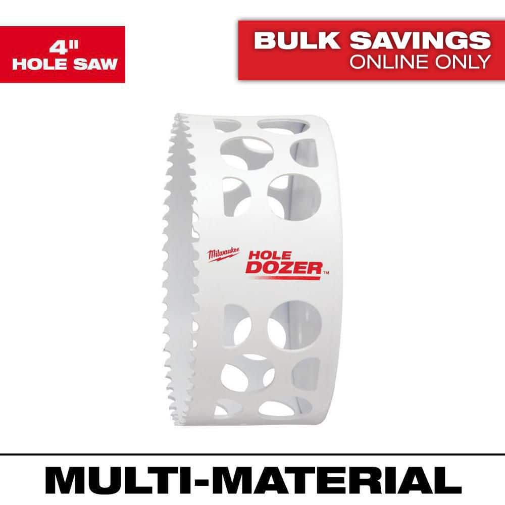 Milwaukee Tool 4  HOLE DOZER Bi-Metal Hole Saw