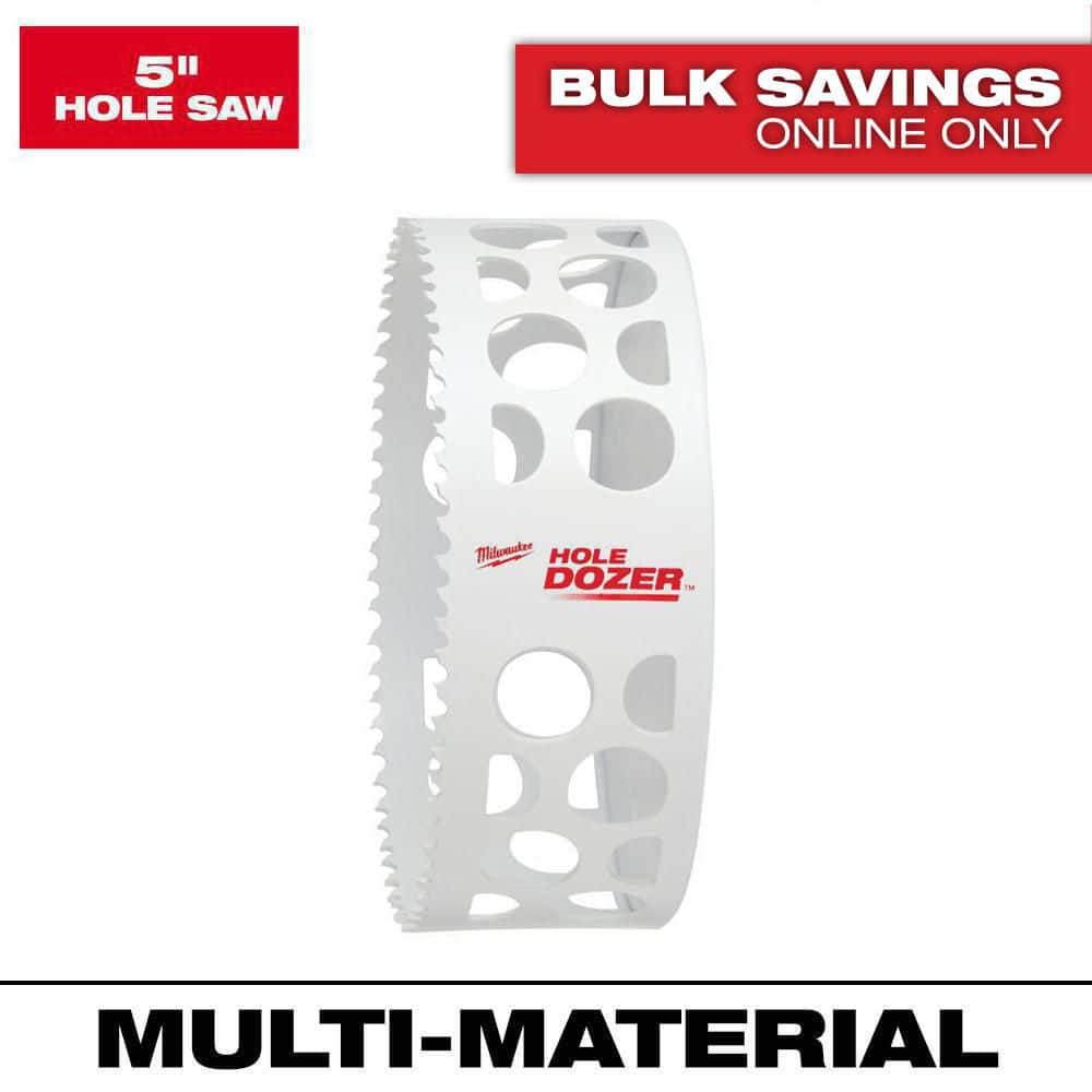 Milwaukee Tool 5  HOLE DOZER Bi-Metal Hole Saw