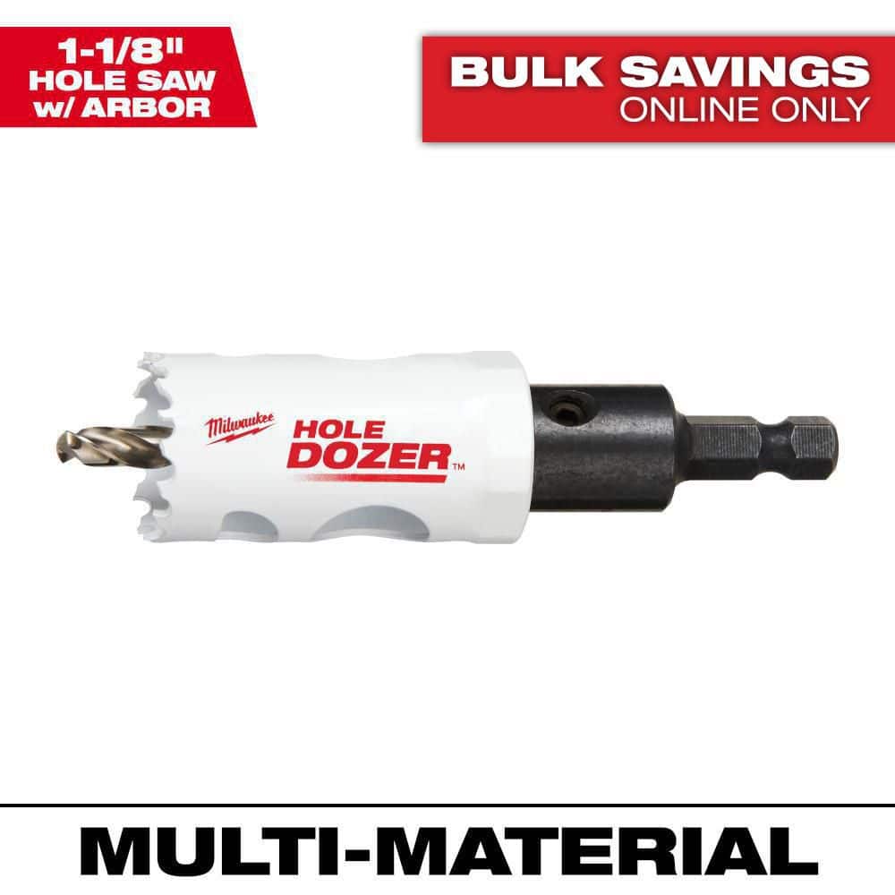Milwaukee 49-56-9663 1-1/8  Hole Dozer With Arbor