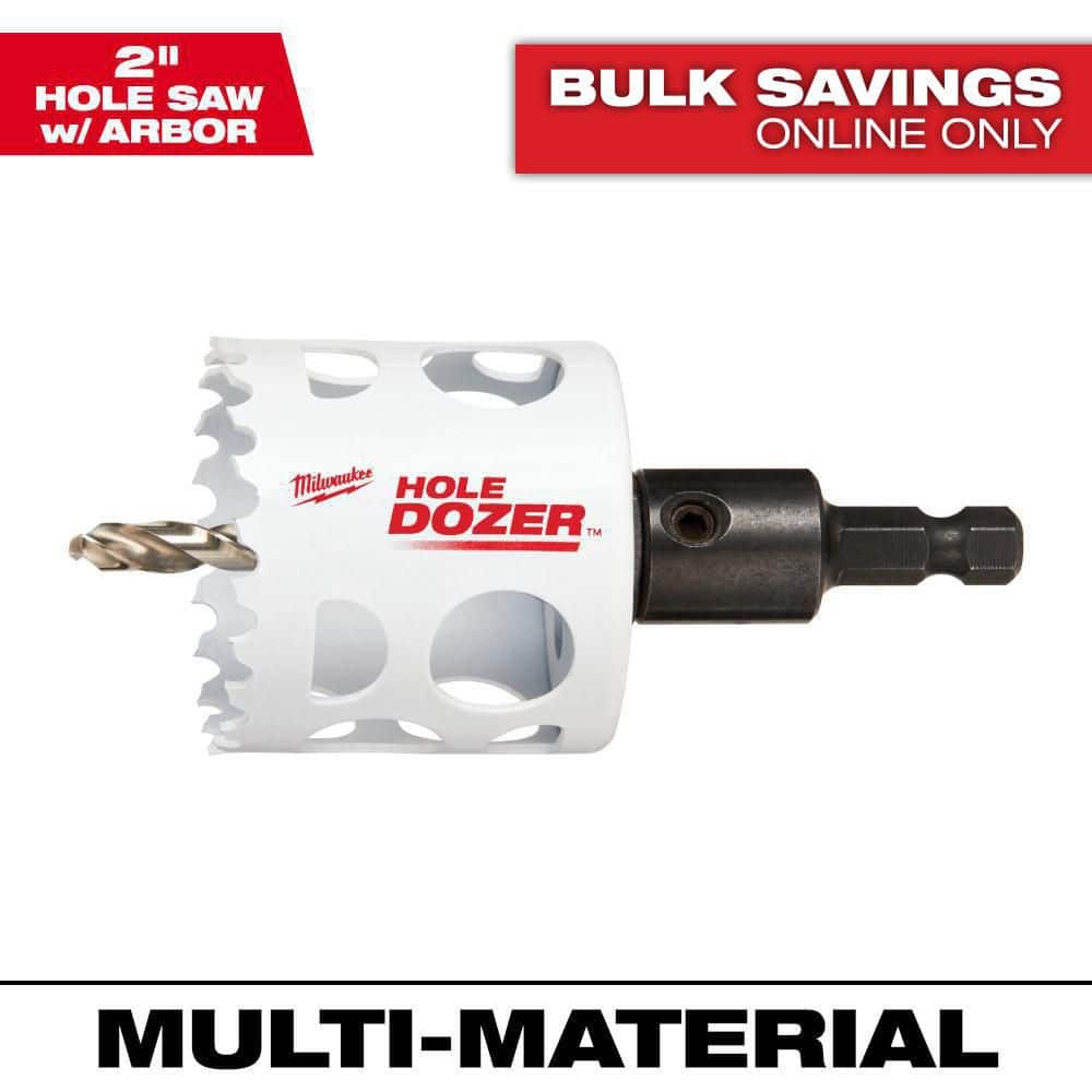 Milwaukee 49-56-9667 2  HOLE DOZER Bi-Metal Hole Saw with Arbor
