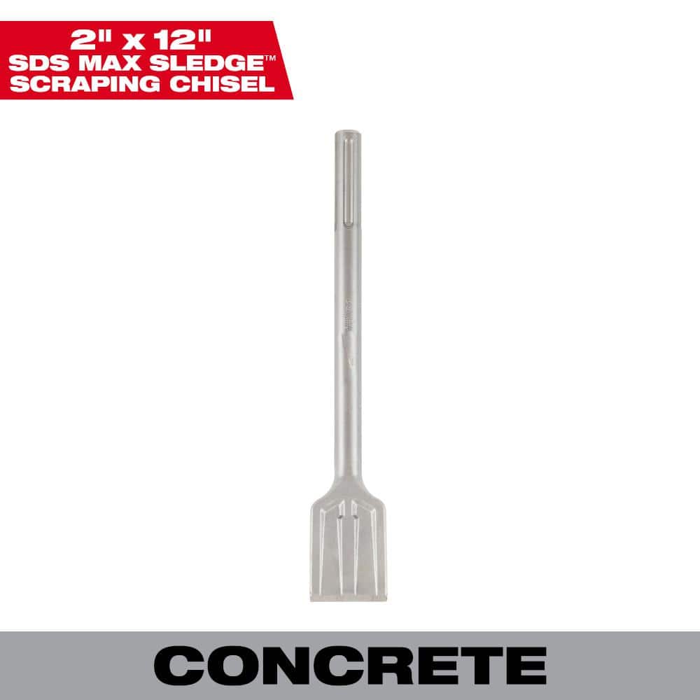 Milwaukee Tool SDS MAX SLEDGE Scraping Chisel