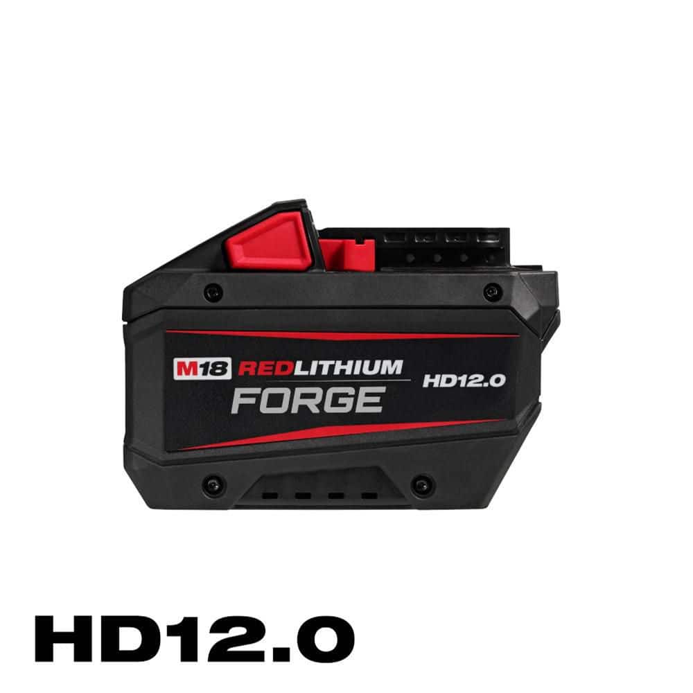 M18 Forge HD12.0 Battery Pack  50% More Power  Fast Charging