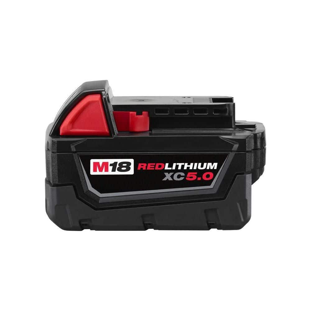 Milwaukee 48-11-1850 18V Li-Ion M18 Battery 5Ah Extended Capacity