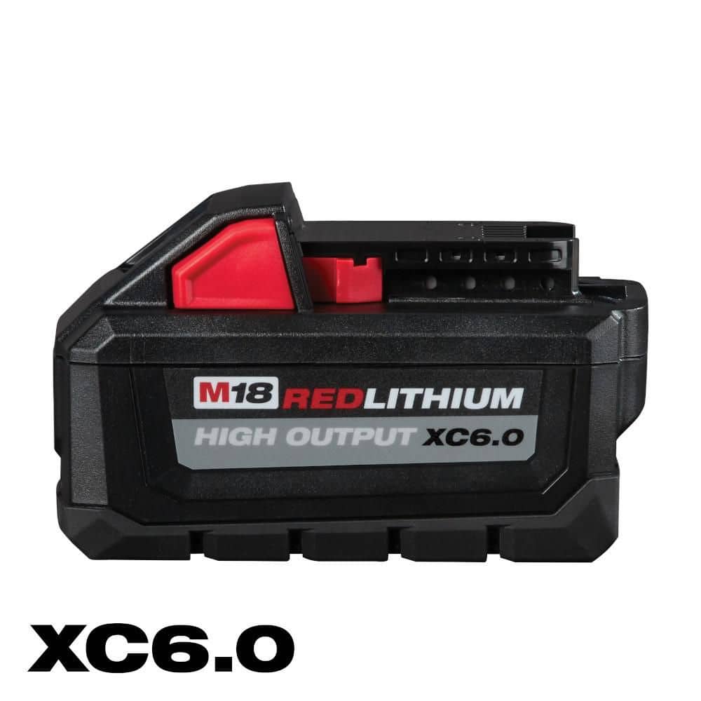Milwaukee 48-11-1865 - M18 Redlithium High Output 6.0Ah Li-Ion Battery