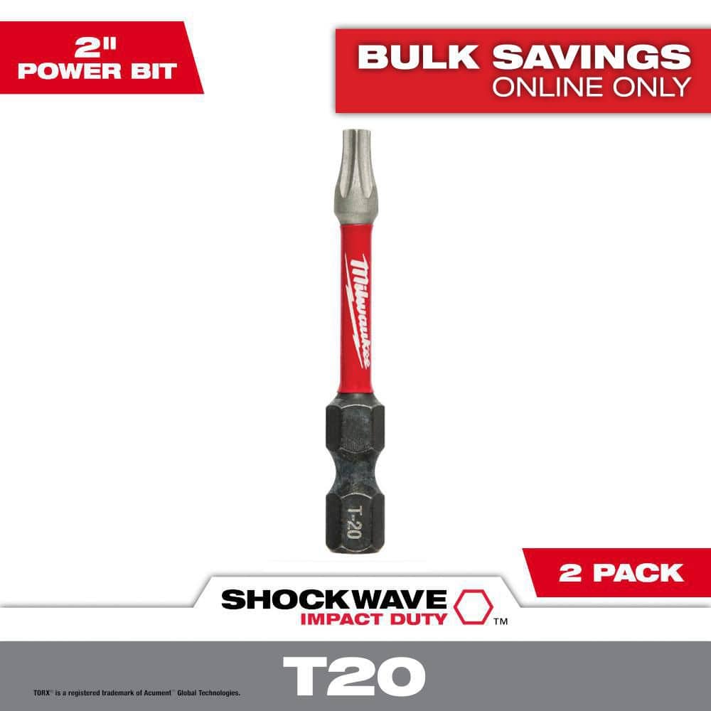Milwaukee Shockwave Power Impact Screwdriver Bit