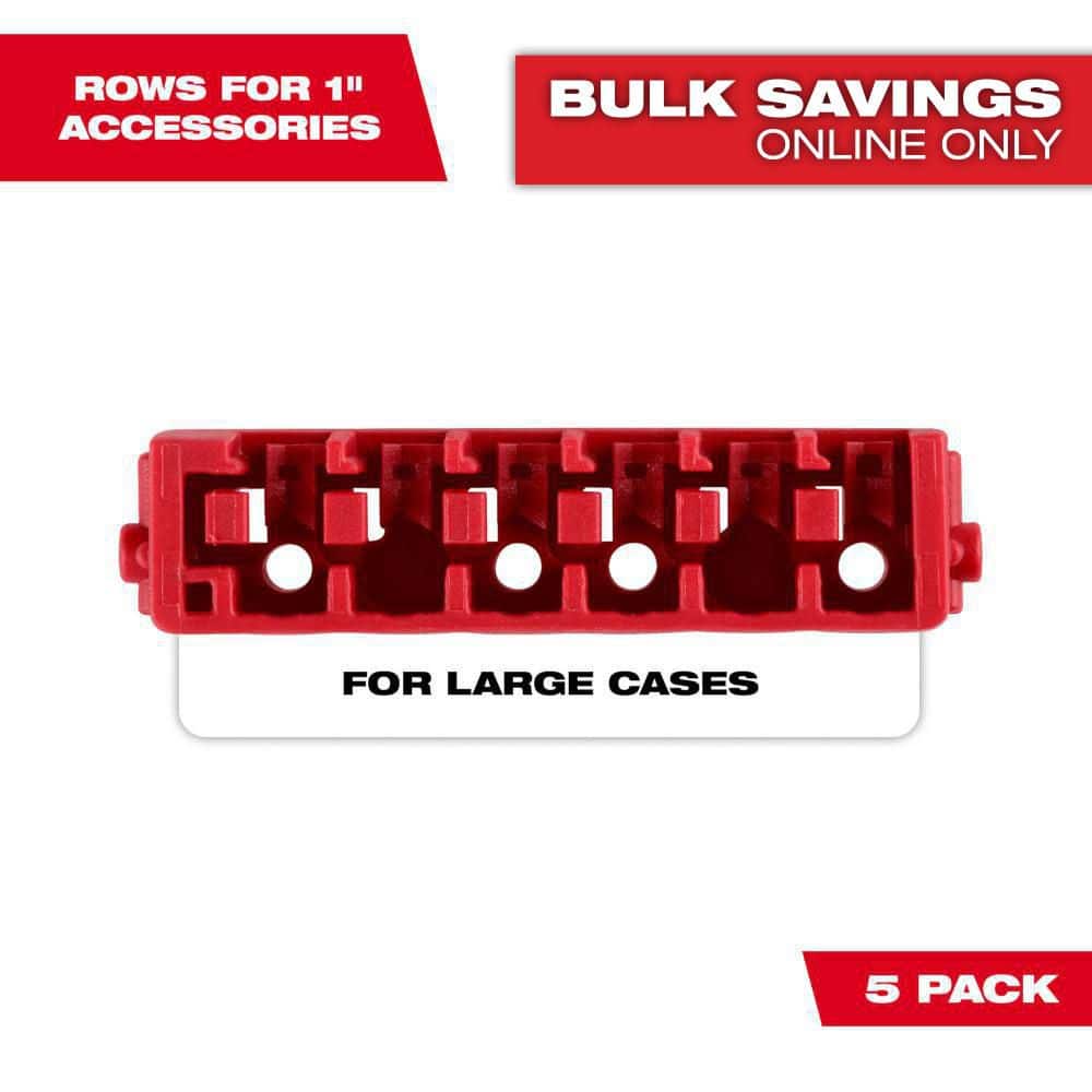 Large Case Rows for Insert Bit Accessories (5-Pack)
