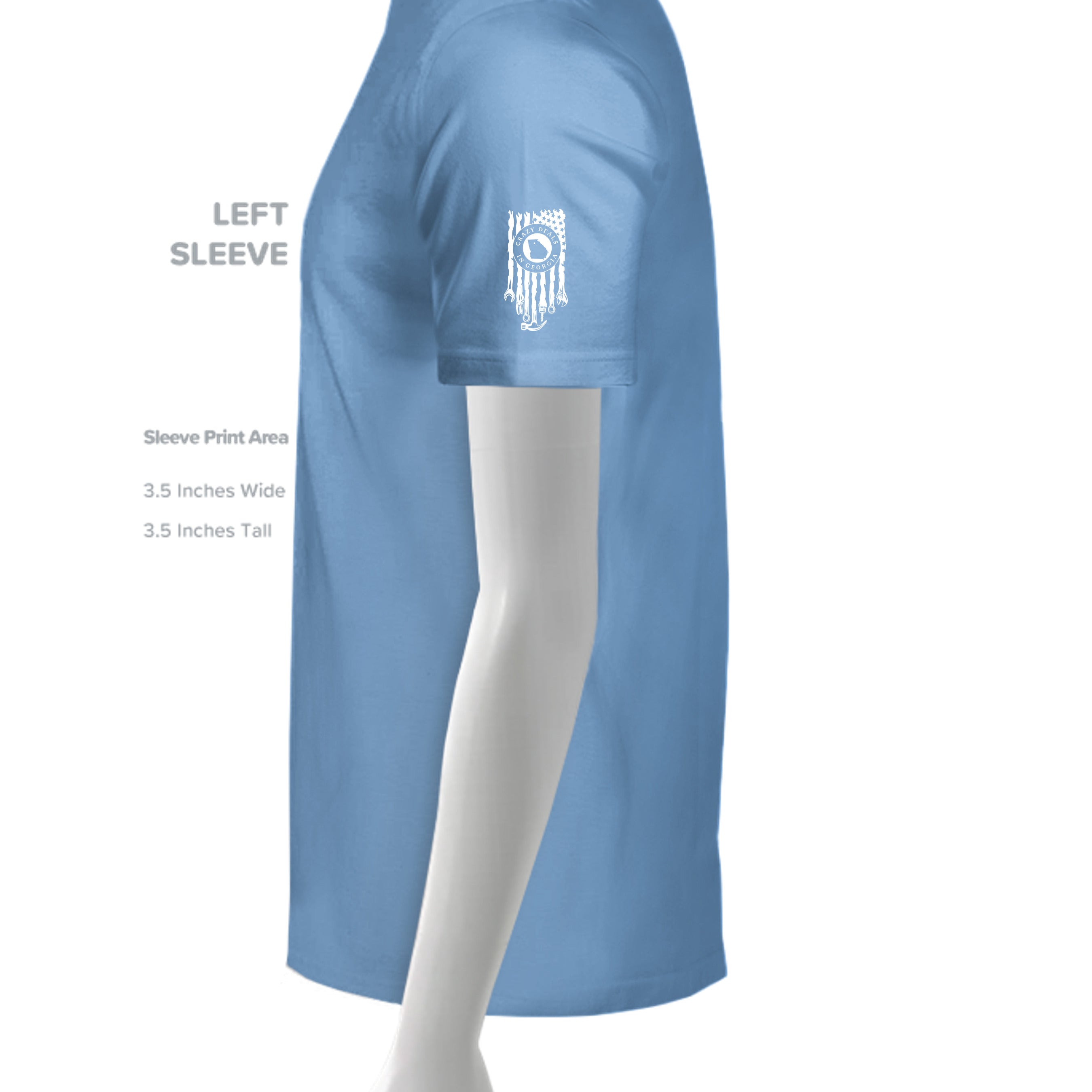 Fan Dark Green - G500 - SLEEVE_LEFT
