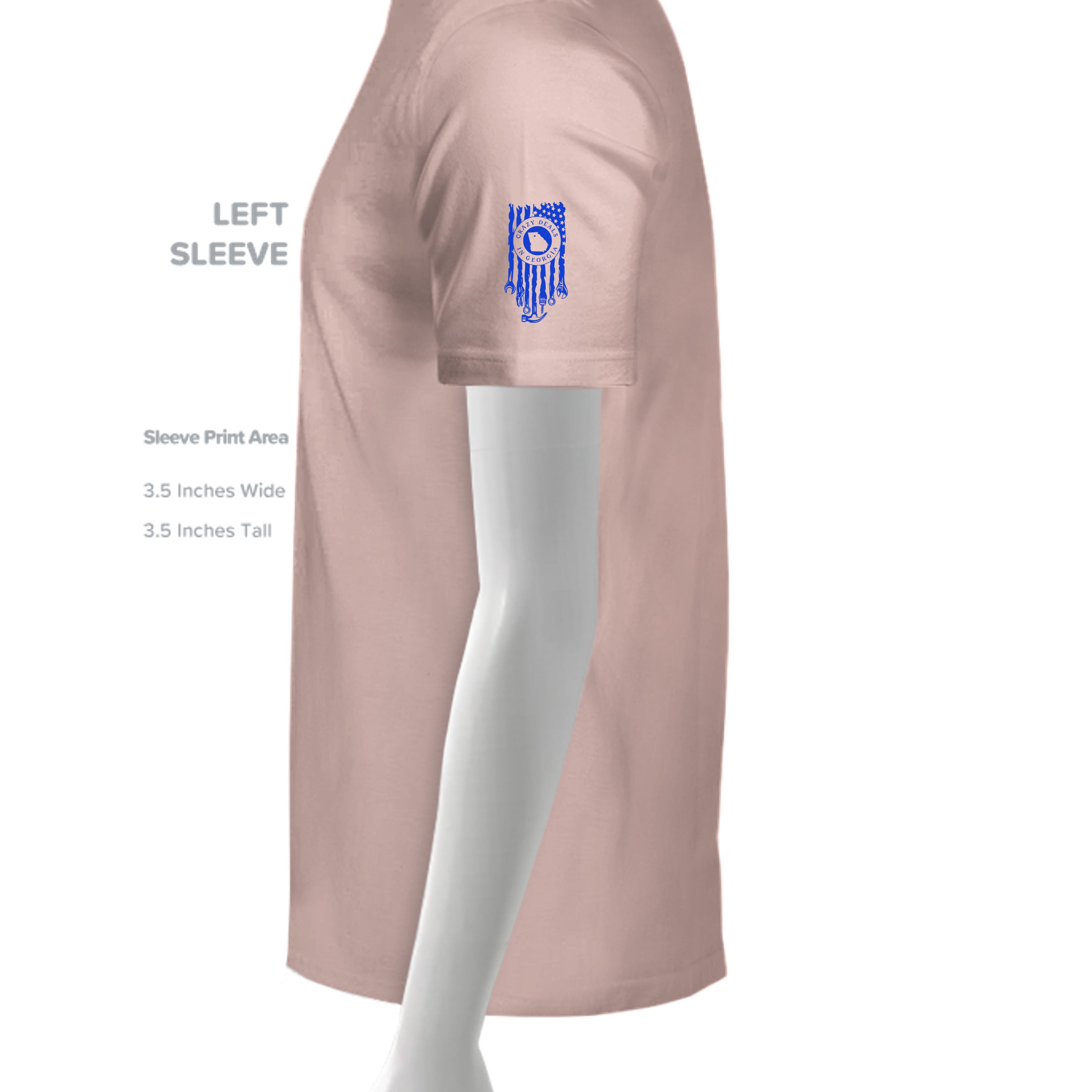 Dusty Rose - G500 - SLEEVE_LEFT