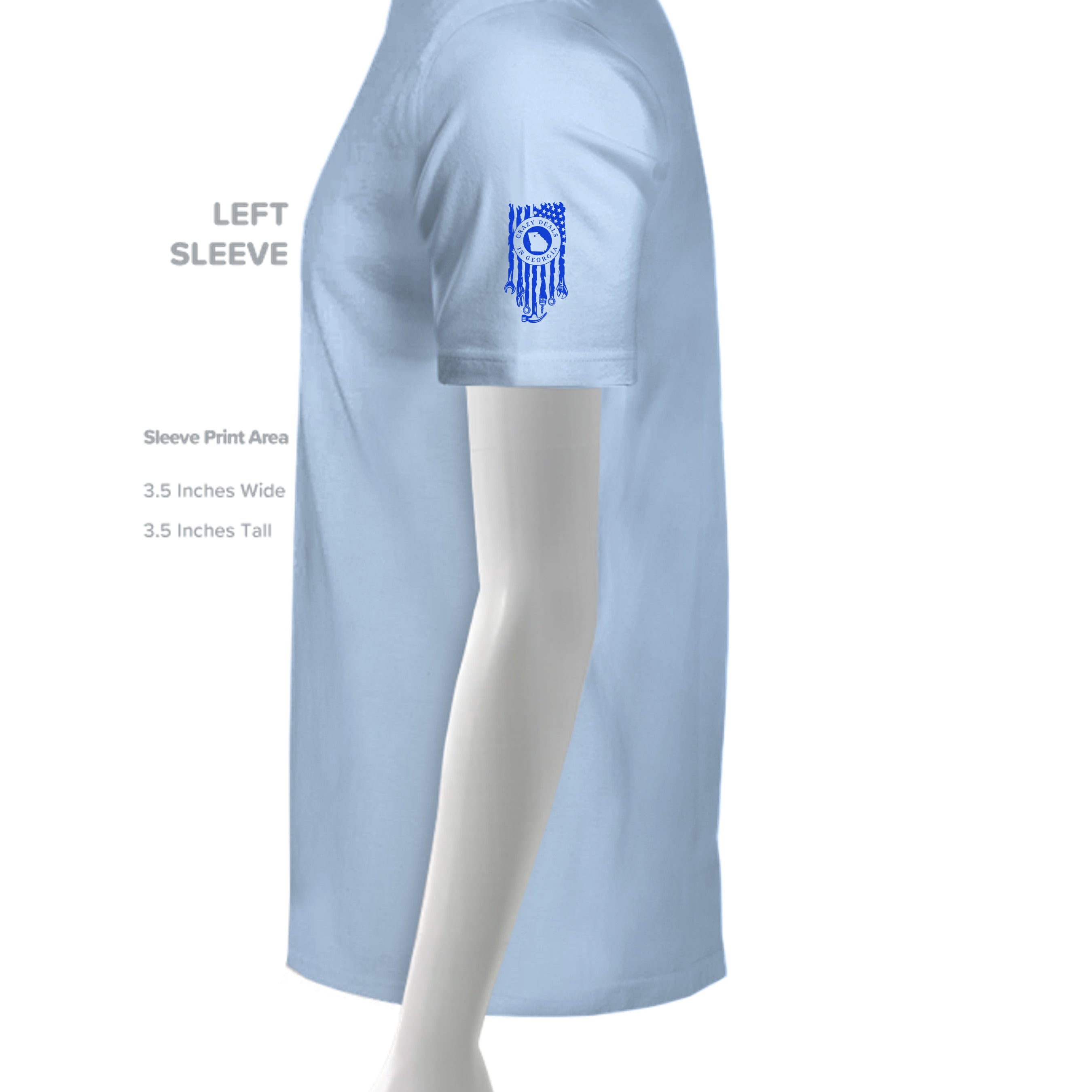 LIGHT BLUE - G500 - SLEEVE_LEFT