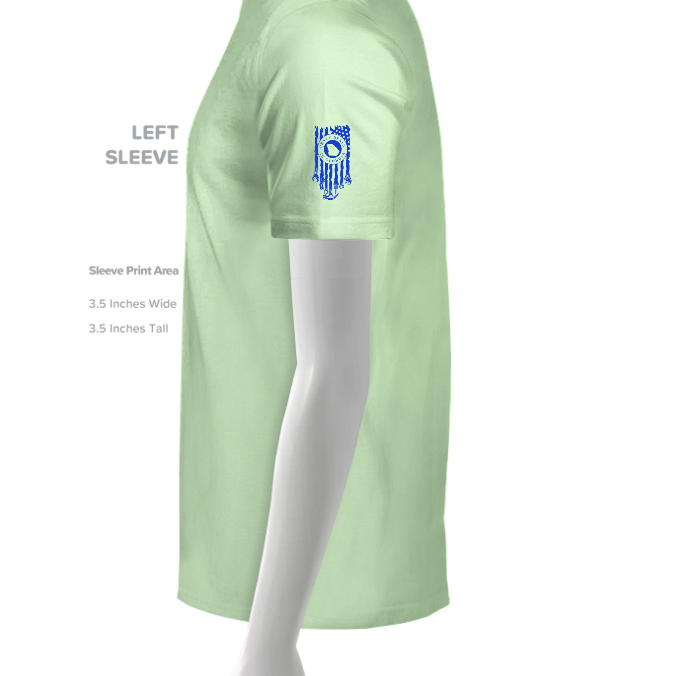 MINT GREEN - G500 - SLEEVE_LEFT