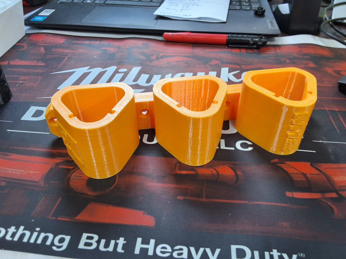 M12 Triple Battery Wall Mount