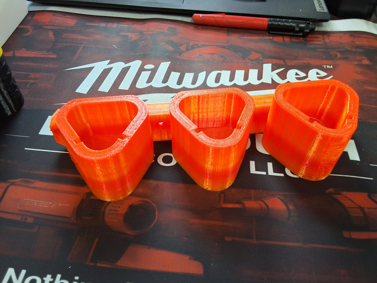 M12 Triple Battery Wall Mount